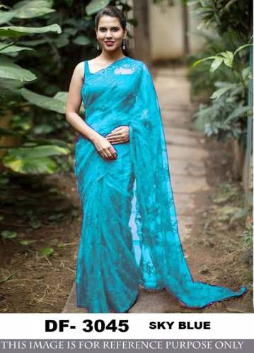 Pumpum Nylon Net Saree
