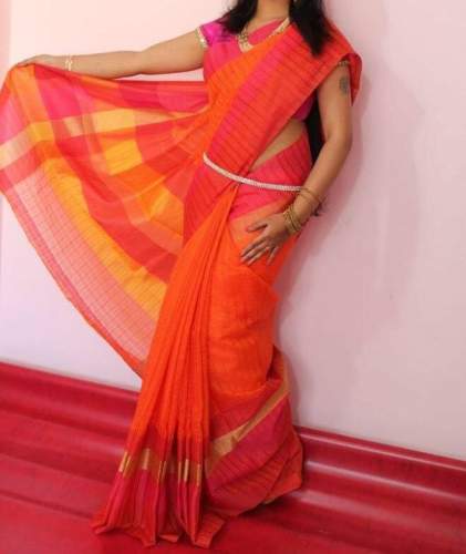Sindhuri cotton saree