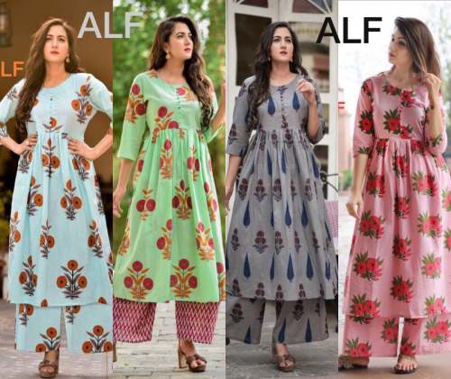 Tanisha Kurti plazo Set