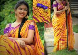 Varuni georgette saree
