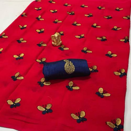 Zeny butterfly sana saree