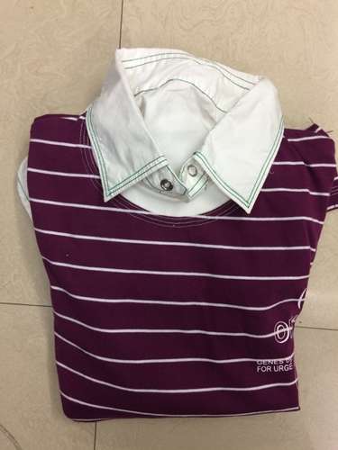Printed Mens Collar T shirt  by New Radhe Shyam Garment