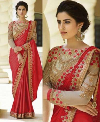 Buy To Cart Embroidery Work saree