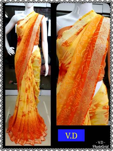  PRINTED COLLECTION WITH NICE VIVING ZARI BORDER