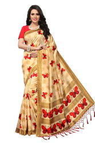 Kalamkari Mysore Silk Saree by AH World