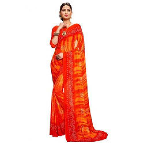 Latest Bandhani Saree