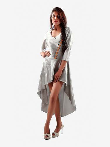 Up and Down Western Dress by Godwit Khadi