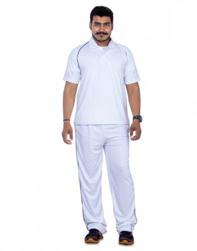 Cricket white uniforms (T-shirts and Pant) by BESTFIT SPORTSWEAR