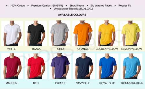 Round Neck T Shirt Manufacturers