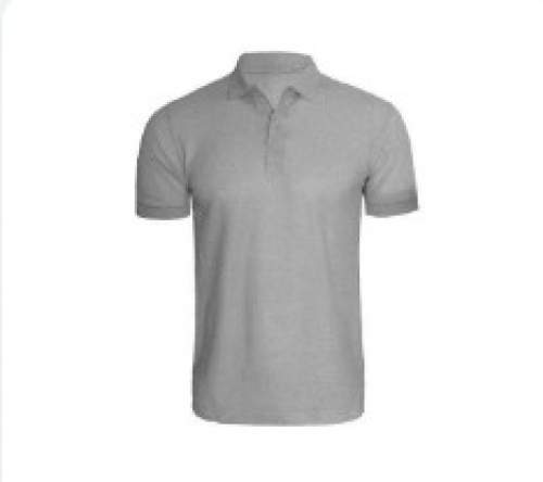 Plain Collar Neck Polo T shirt  by Sapna Selection