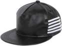 black leather cap thumb 1
