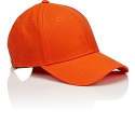 orange cotton cap