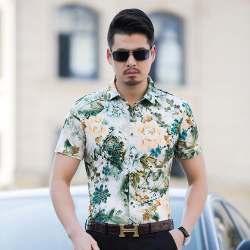 cotton printed shirt