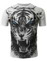 Nylon digital printed  t shirt