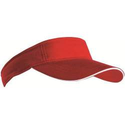 red plain cap