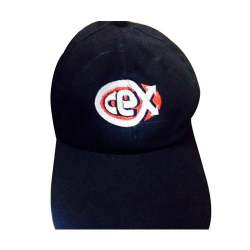 logo print cotton cap