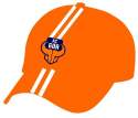 orange sports cap