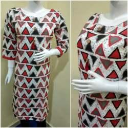 cotton 2 printed kurti