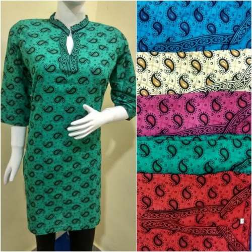 cotton printed kurti