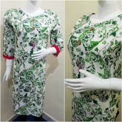 cotton3 printed kurti