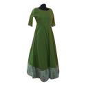 Festival wear Long Anarkali Plain Kurti 