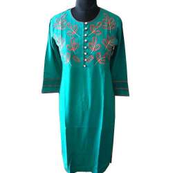 Regular Wear Embroidered Kurti