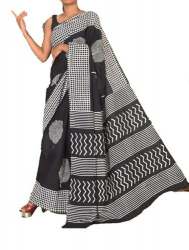 Fancy Printed Cotton Saree