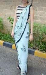 Hand Block Prints Cotton Sarees