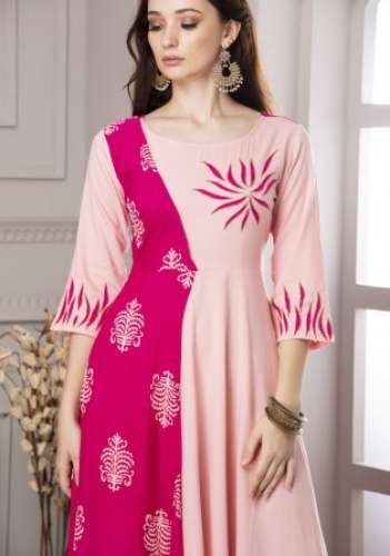 Ladies Fancy Anarkali Kurtis by MS Neelufer Creation