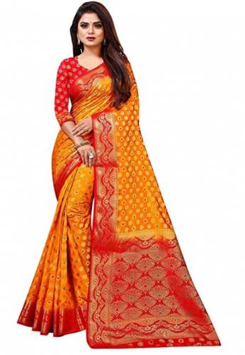 Buy C J Enterprise Pattu Saree At Wholesale Price