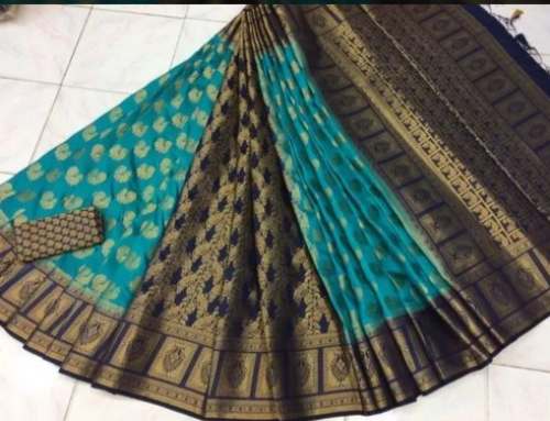 New Collection Kanjivaram Silk Saree by CJ Enterprise