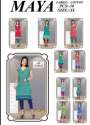 Ajmera Cotton Printed Sleeveless Kurtis  thumb 2