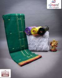 Ajmera DUB-KOLHAPURI PATOLA  Cotton Saree 