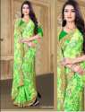 Ajmera JS-KAVYA Chiffon Work Border Fancy Saree  thumb 1