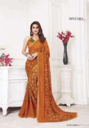 Ajmera Sinzara Georgette Fancy Saree 