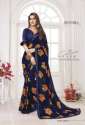 Ajmera Sinzara Georgette Fancy Saree  thumb 1