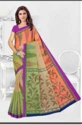 Ajmrera MOHINI Print Daily Wear Cotton Saree 