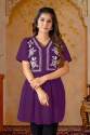 soft breeze charm Heavy Embroidery Work anarkali top thumb 12