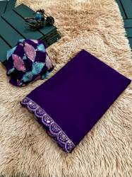 Bandhej Sequence work Georgette Saree