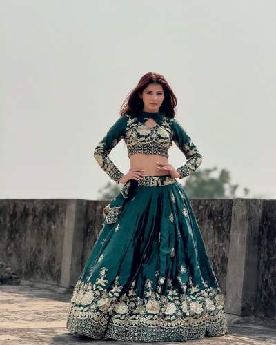 New Party Wear Lehenga Choli by Fab Funda