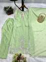 Beautiful Embroidery Sequence Work 3 Piece Long Kurti thumb 8