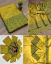 Beautiful Jacquard Border Soft Lichi Silk Saree thumb 2