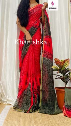 Beautiful light weight mulmul cotton sarees by Fab Funda