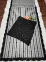 Block Buster Heavy Mono Net Sequins Embroidery work Bollywood Saree thumb 5