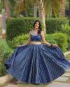 Boutique Style Pure Muslin Designer Lehenga Choli