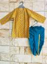 Boys  Ethnic Print Dhoti Kurta Set