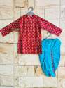Boys  Ethnic Print Dhoti Kurta Set thumb 1