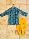 Boys  Ethnic Print Dhoti Kurta Set thumb 2