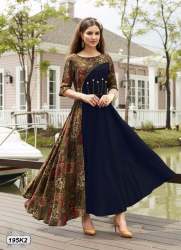 Branded Keshar Vol-1 Long Kurti At Wholesale Rate