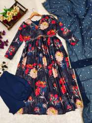  classic Chinnon Sequence Work Alia Cut pant dupatta set